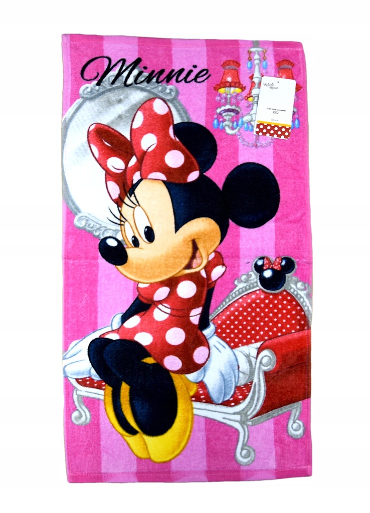 RĘCZNIK RĘCZNICZEK 35x65 PASECZKI MYSZKA MINNIE