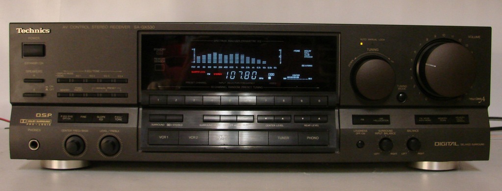 TECHNICS SA-GX530 AMPLITUNER z EQUALIZEREM - GWAR.