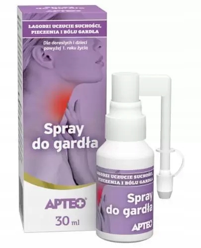 Apteo Spray do gardła 30 ml