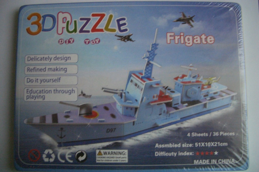 Puzzle 3D - Fregata