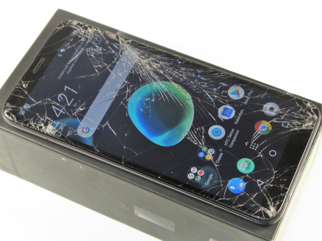 KRGC056 HTC Desire 12+ czarny DUAL SIM