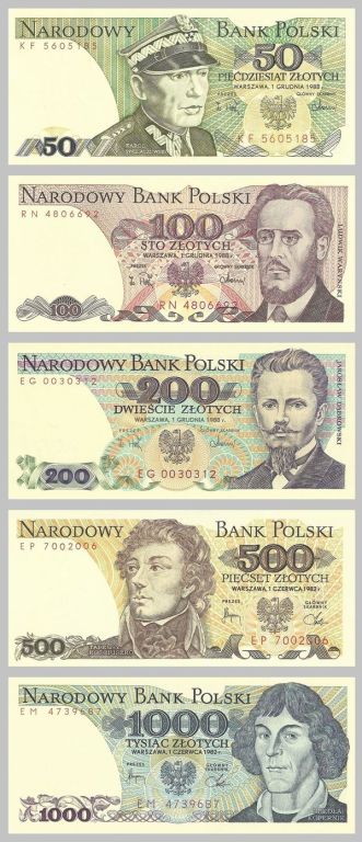 Banknoty PRL