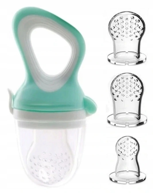 Gryzak do podawania pokarmu CN silikon odcienie