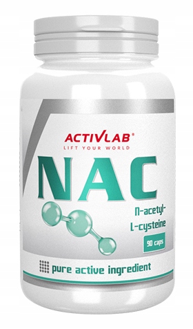 ACTIVLAB NAC 500mg 90k. N-ACETYL-L-CYSTEINE DETOKS