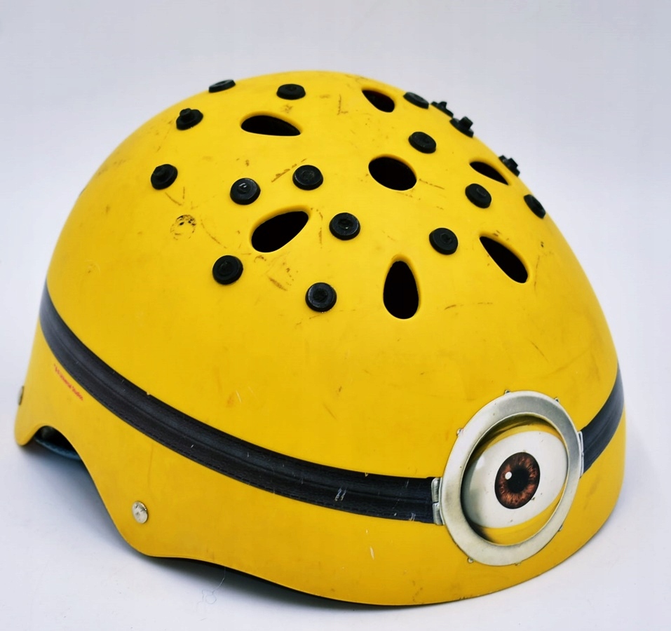 4915-18 HTI TOYS MINIONKI... KASK ROWEROWY 52-54CM