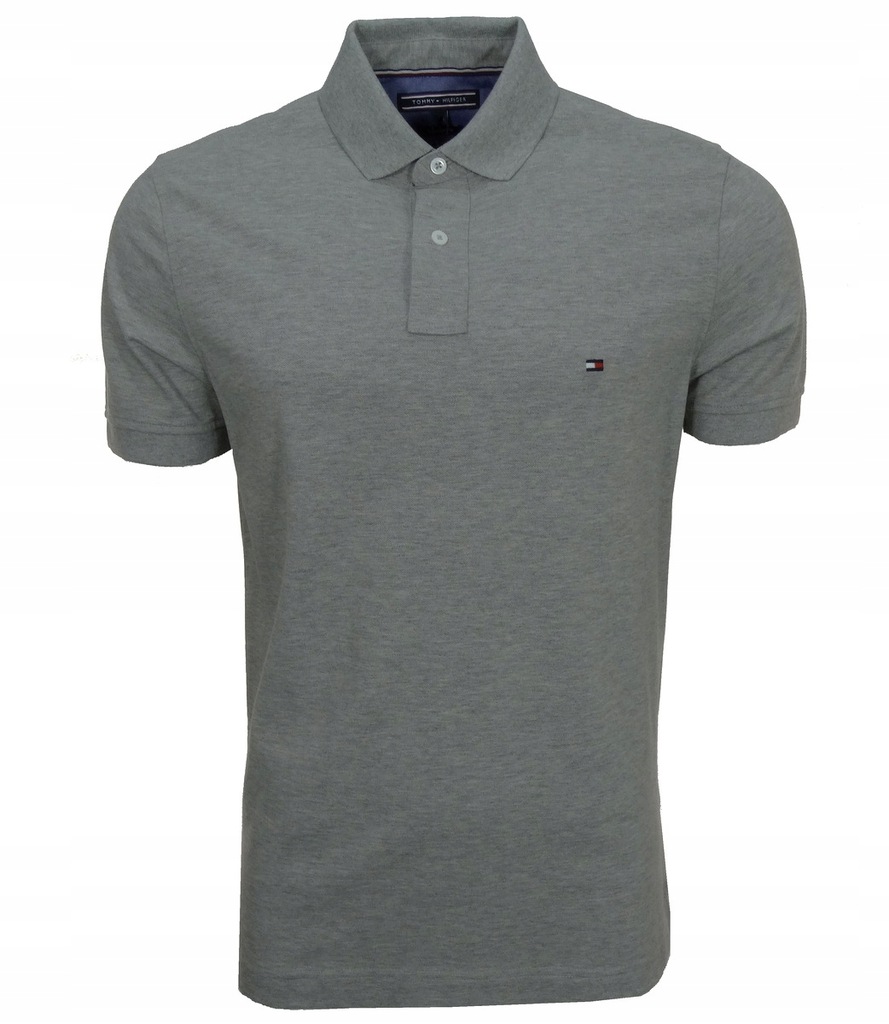 TOMMY HILFIGER polo męskie, siwe XL