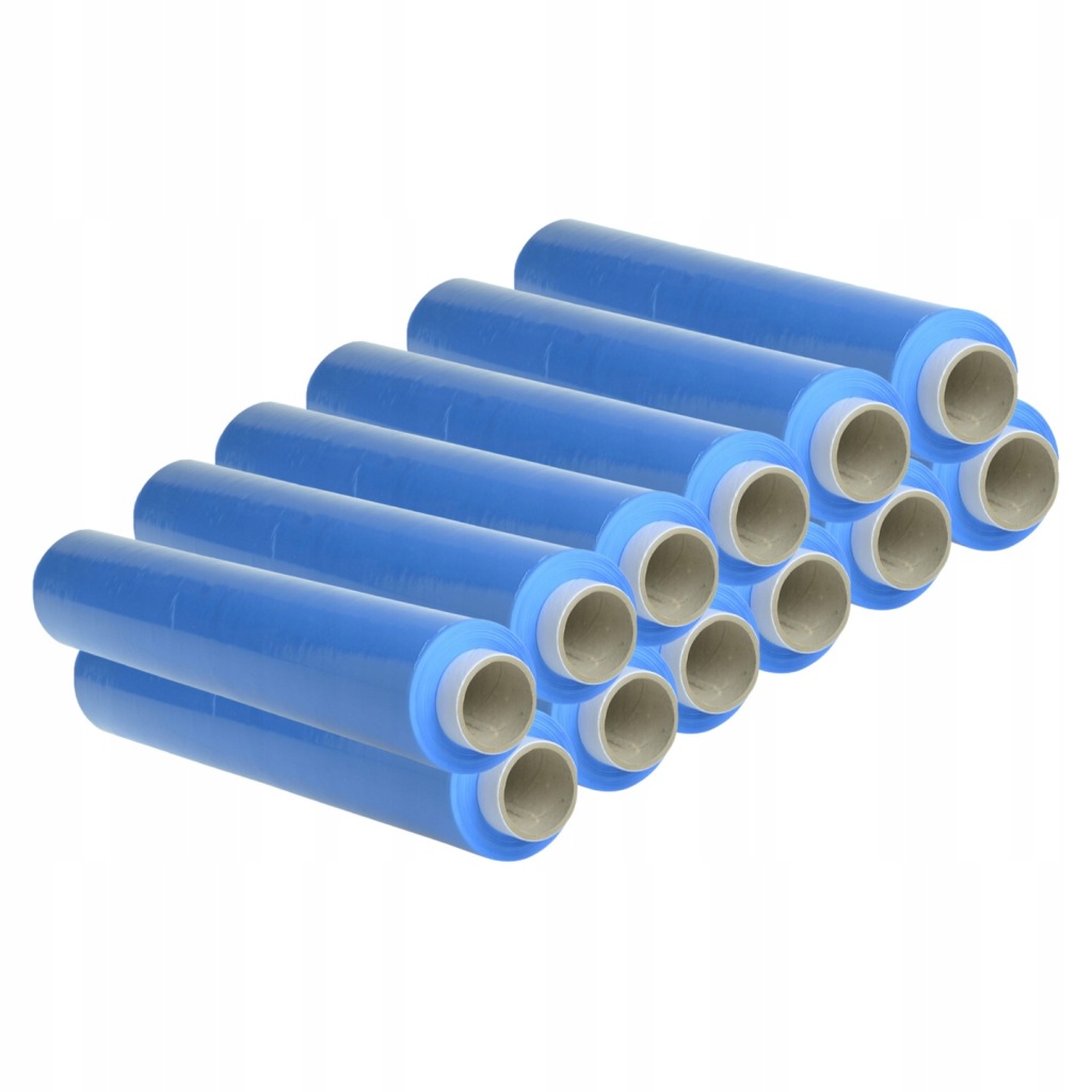 12x Folia stretch 2,5 kg TUBA 23 my niebieski