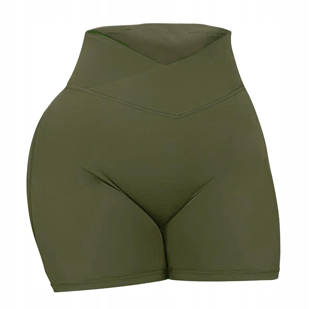 Women Sport Shorts Summer Running XL Dark Green