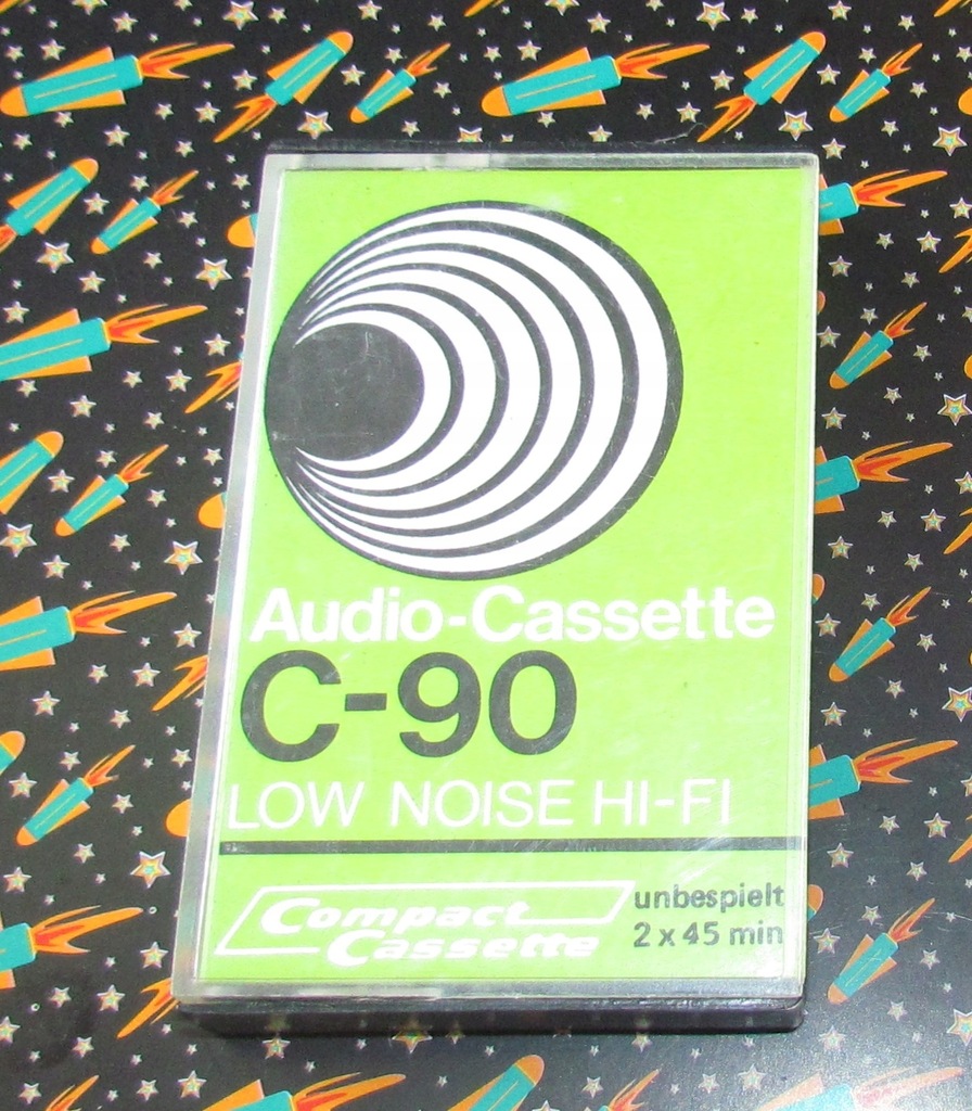 Kaseta magnetofonowa Compact Cassette C-90 HiFi