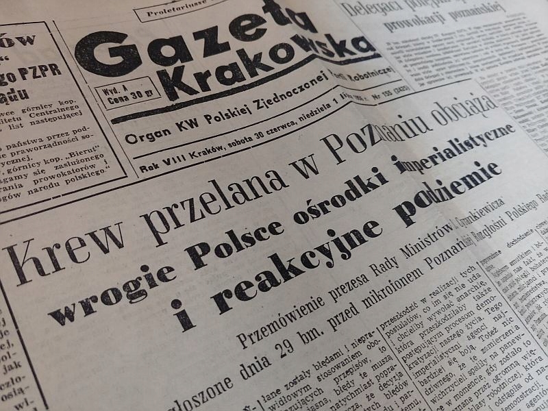 POZNAŃSKI CZERWIEC 1956 -przemówienie Cyrankiewicz