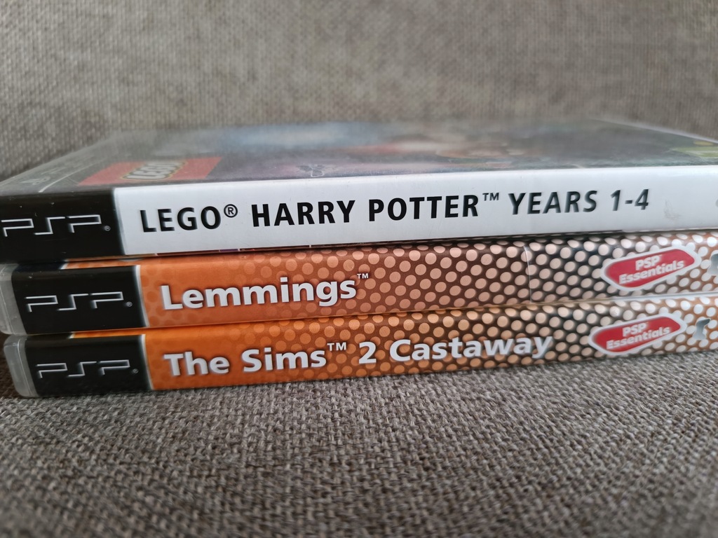 The Sims 2: Castaway PSP lego Harry Potter plus lemmings gratis