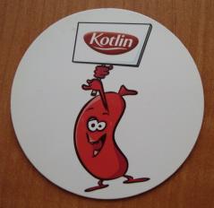 WYPRZEDAŻ Magnes na lodówkę Ketchup KOTLIN śr. 7cm