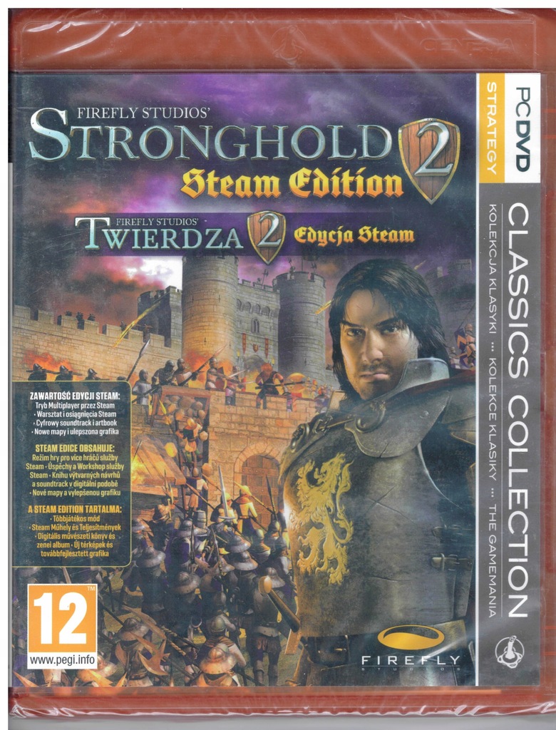 TWIERDZA 2 STEAM STRONGHOLD POLSKI DUBBING PC