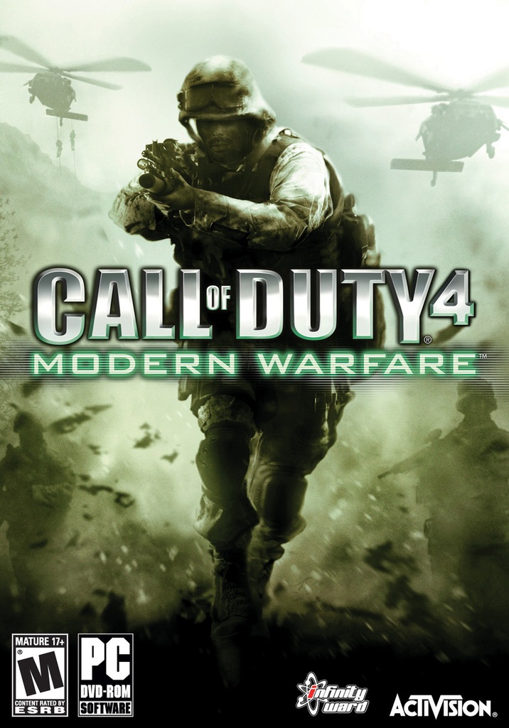 Call of Duty IV 4 Modern Warfare Steam Klucz PC