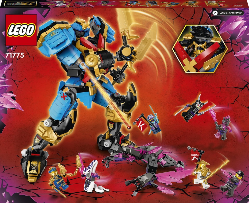 Купить LEGO NINJAGO Мех Самурай X Ньи 71775: отзывы, фото и ...