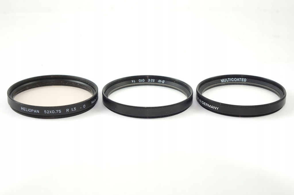 Filtr HELIOPAN SKY 52mm,B+W UV 52mm,B+W UV 52mm