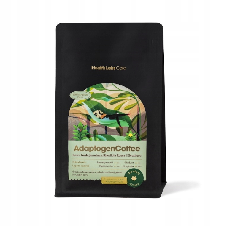 AdaptogenCoffee kawa funkcjonalna z Rhodiola rosea i Eleuthero 252g