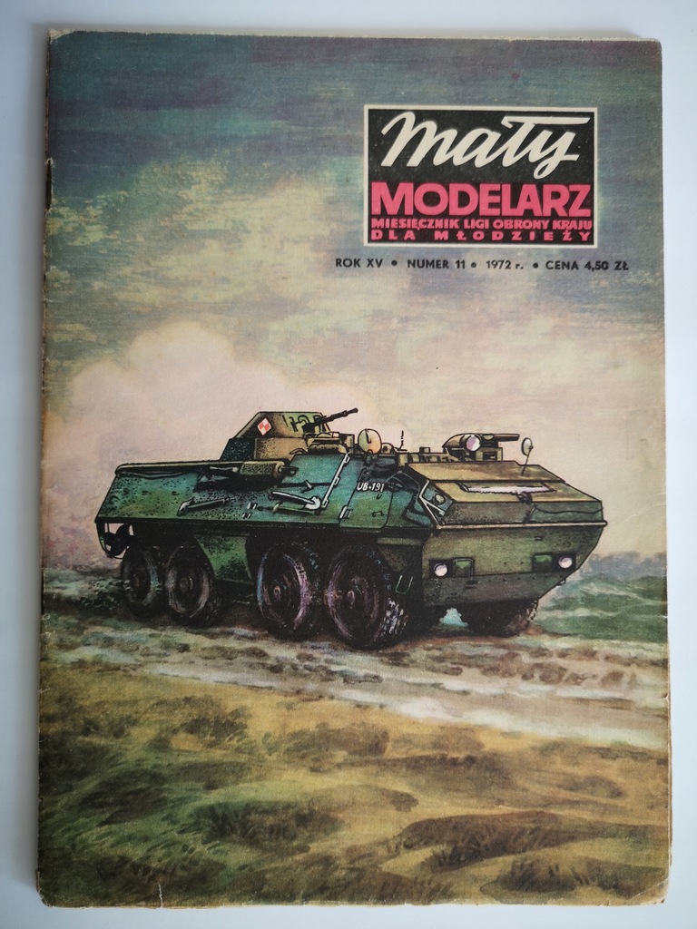 Mały Modelarz 11/72 Transporter opancerzony SKOT