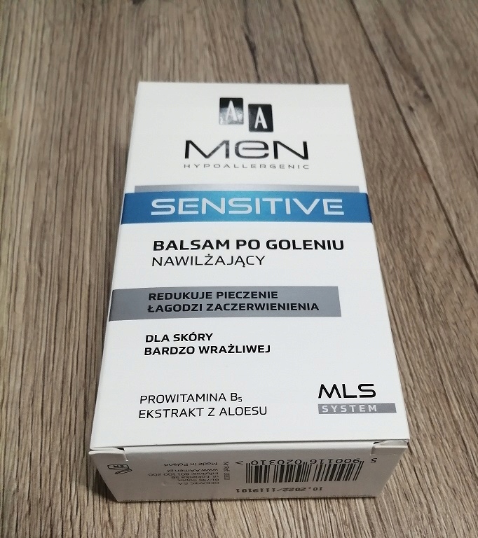 AA Men Sensitive nawilżający balsam po goleniu