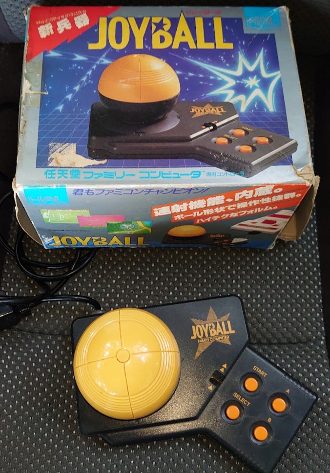 Famicom FC Joy Ball Joyball joystick pad kontroler