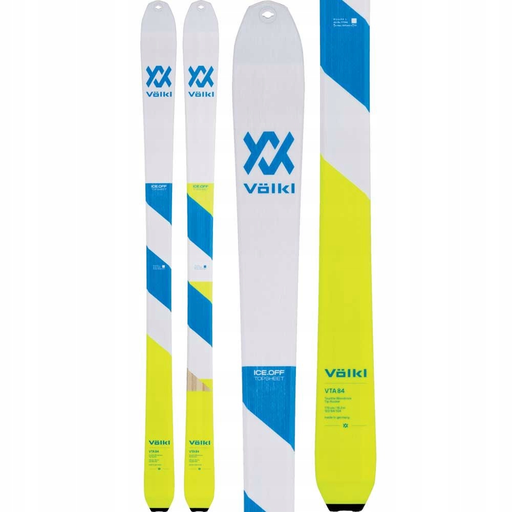 Narty skiturowe Volkl VTA 84 2018/19 + FOKI