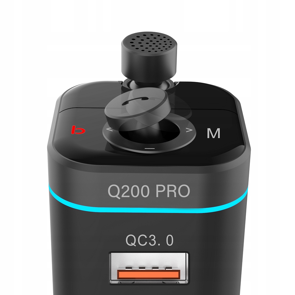 Купить FM-передатчик FEEGAR Q200 Pro QC 4.0+ HD-микрофон: отзывы, фото, характеристики в интерне-магазине Aredi.ru
