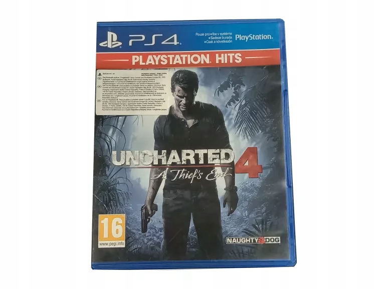 GRA PS4 UNCHARTED 4: A THIEFS END !PO POLSKU! STAN BDB