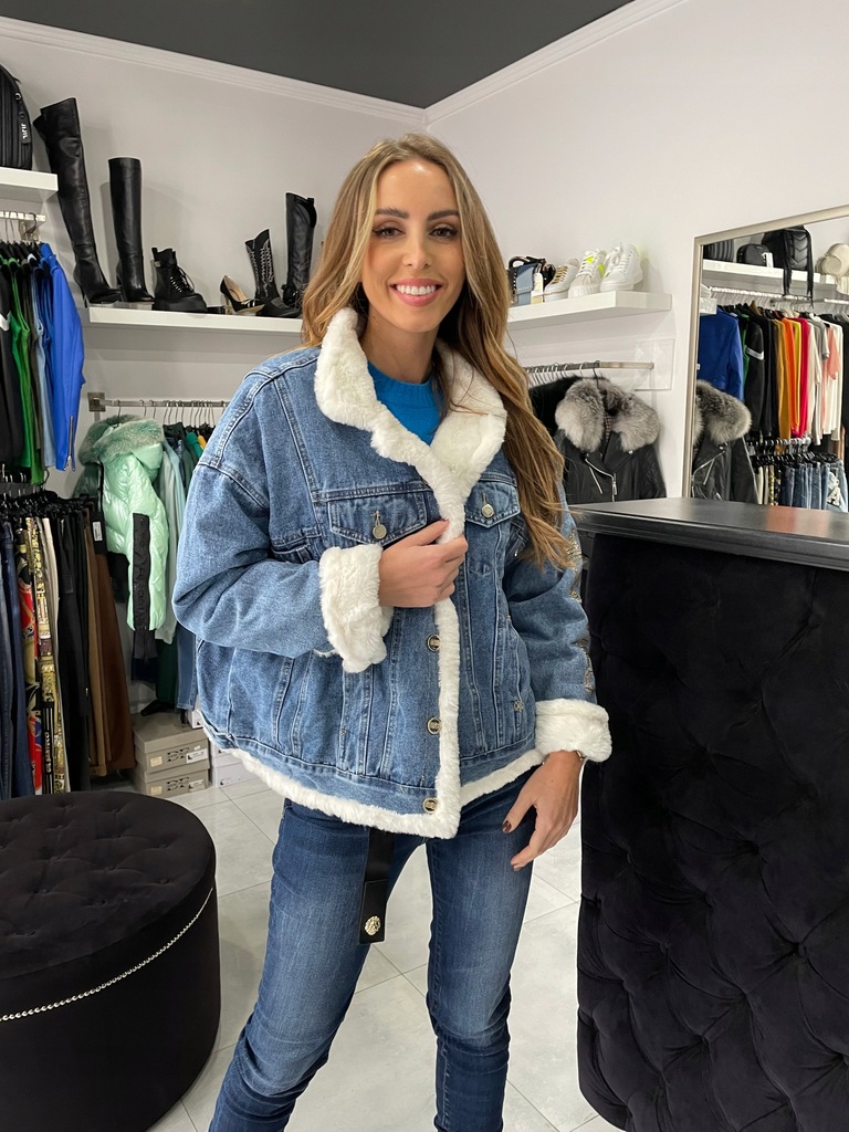 SALE Gil santucci kurtka jeans jesień zima 2022/23