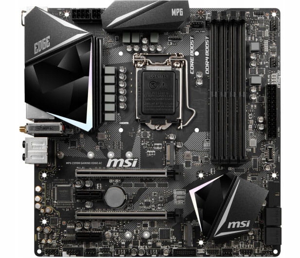 Купить МАТЕРИНСКАЯ ПЛАТА MSI MPG Z390M GAMING EDGE AC 1151: отзывы, фото, характеристики в интерне-магазине Aredi.ru