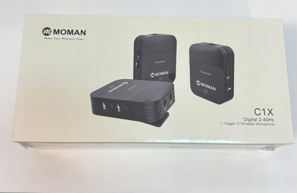 Moman c1x mikrofon bezprzewodowy, Moman C1X (streaming, nagrywanie live)