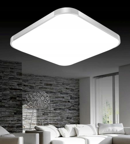 Lampa sufitowa LED plafon XXL 64W kwadrat 65x65