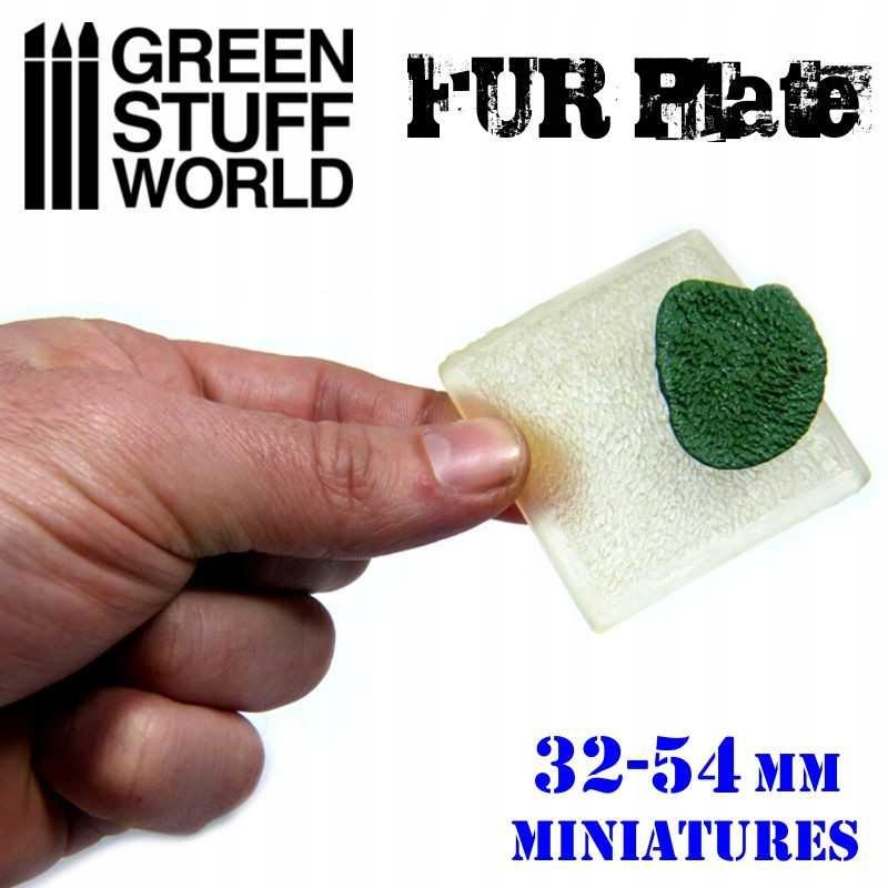 Green Stuff World: Płytka z teksturą Wilcze futro