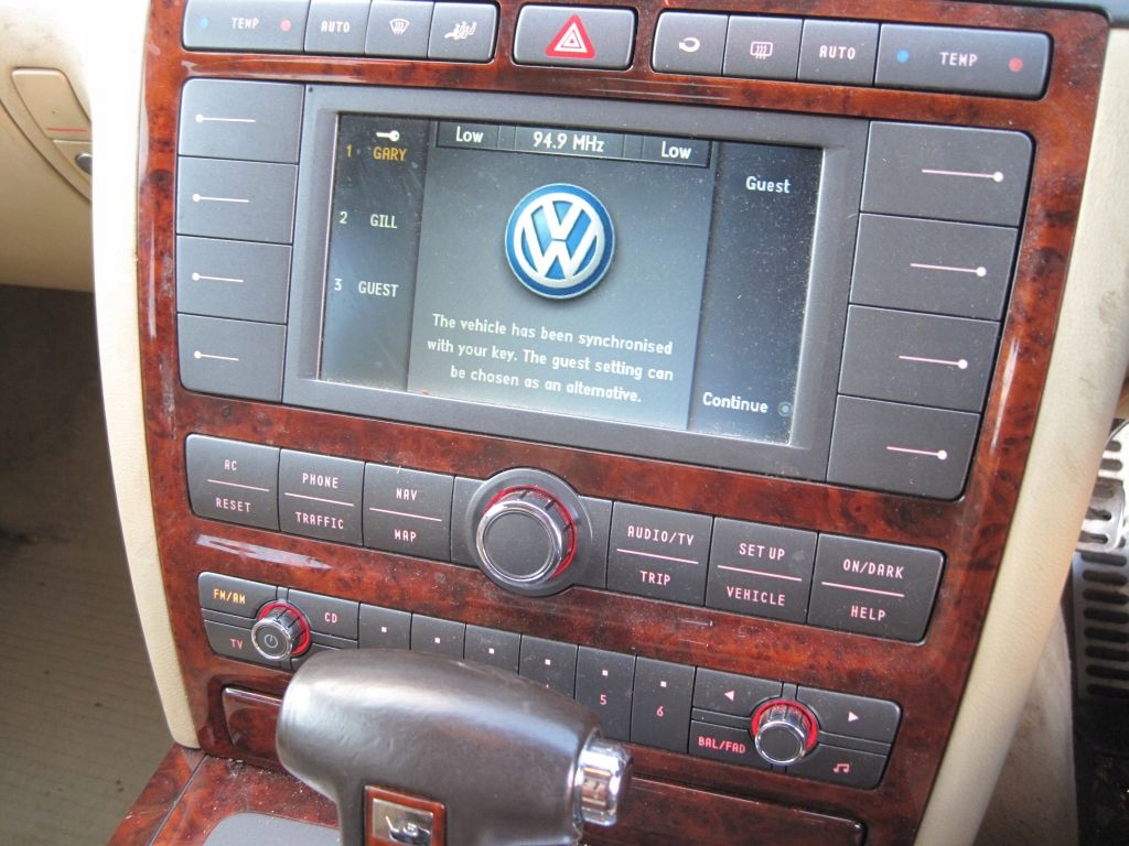 VW PHAETON RADIO PANEL WYŚWIETLACZ NAWIGACJA 8568533483 oficjalne
