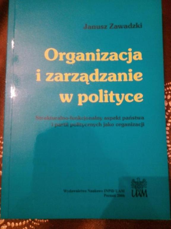 Organizacja i zarządzanie w polityce