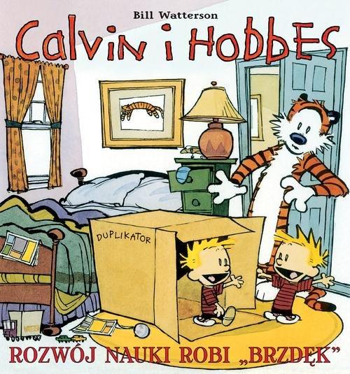 CALVIN I HOBBES 6 ROZWÓJ NAUKI ROBI BRZDĘK