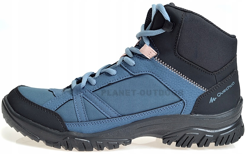 BUTY TURYSTYCZNE TREKKINGOWE DAMSKIE MOCNE QUECHUA