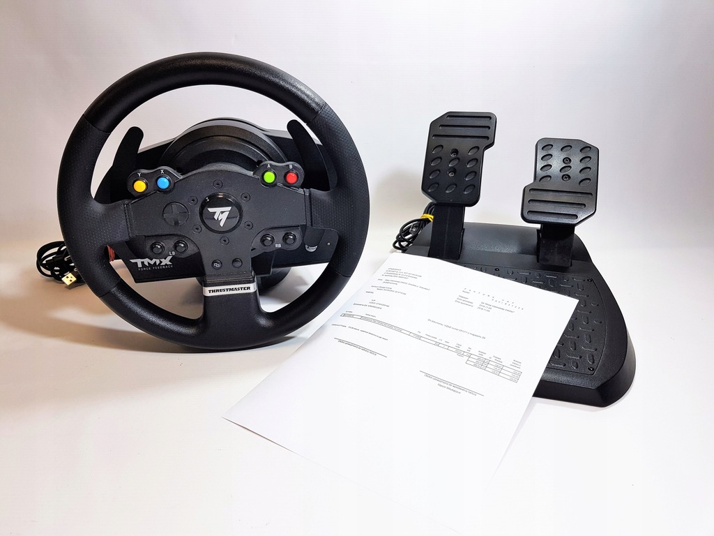 Kierownica Xbox One/ PC Thrustmaster TMX + Pedały