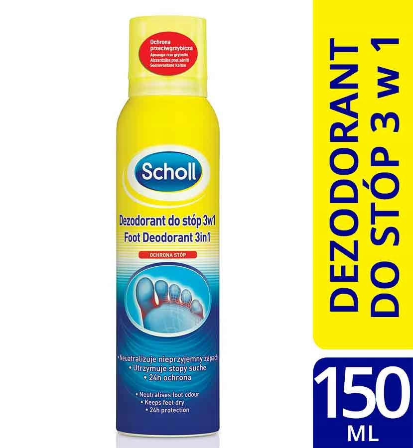 Scholl dezodorant do stóp 3w1 Fresh Step