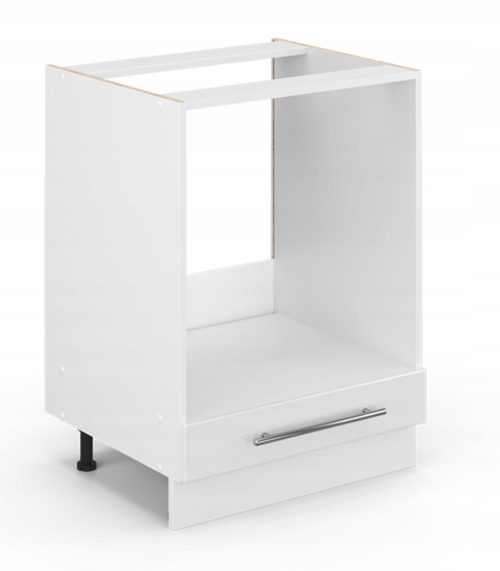 Front Panel przedni BEZ SZAFKI od piekarnika Biały połysk 60 cm z uchwytem