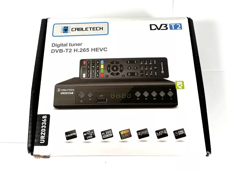 DEKODER DVBT CABLETECH URZ0336B GW