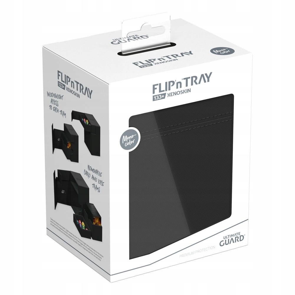 Pudełko na Karty Ultimate Guard Flip`n`Tray 133+ XenoSkin Black