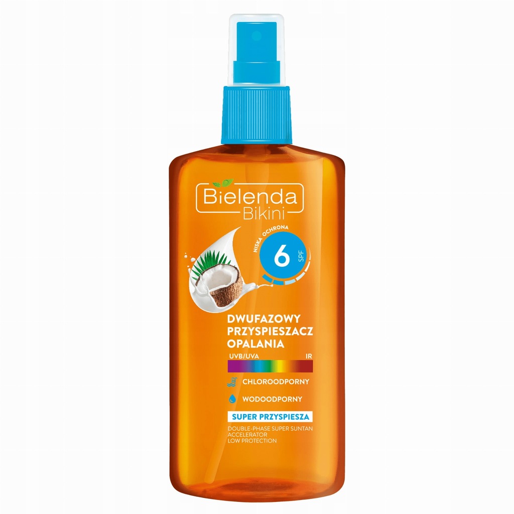 BIELENDA BIKINI PRZYSPIESZACZ OPALANIA SPF6