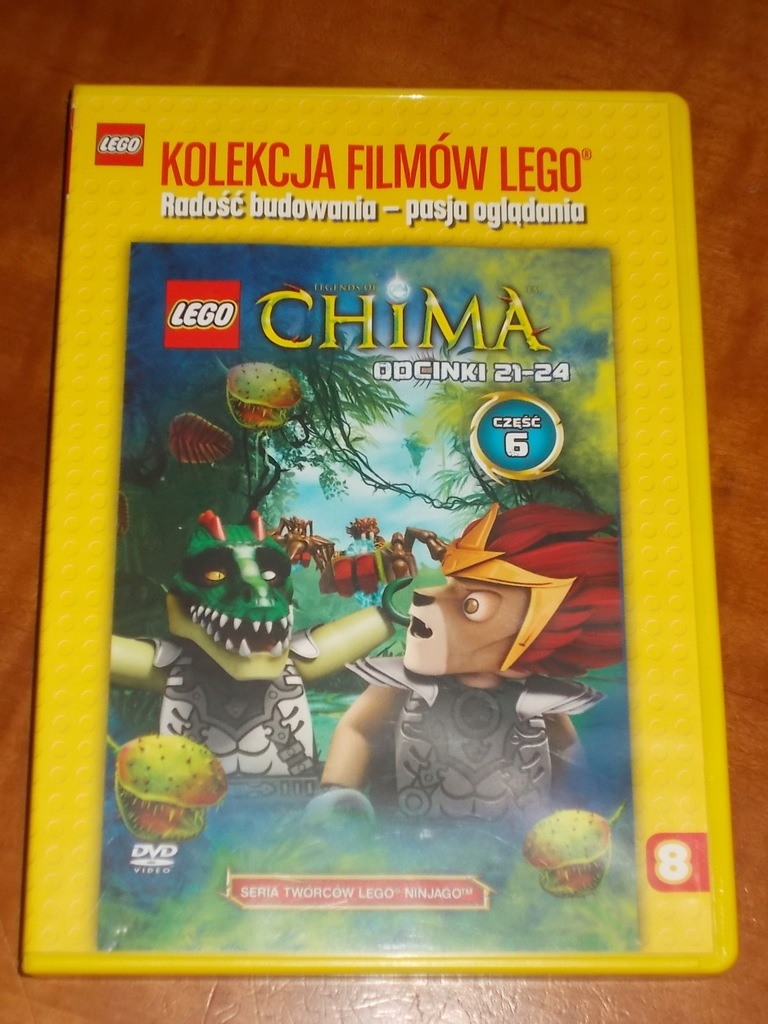 LEGO CHIMA CZĘŚĆ 6 ODCINKI 21-24 FILM DVD
