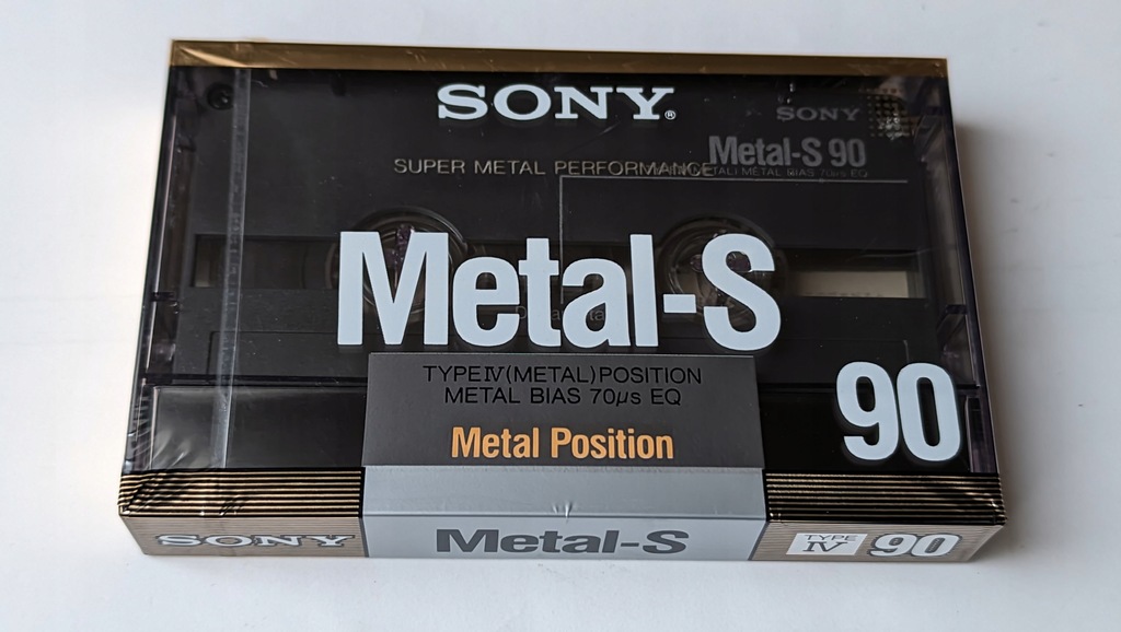 SONY Metal-S 90 1988r Japan 1szt.