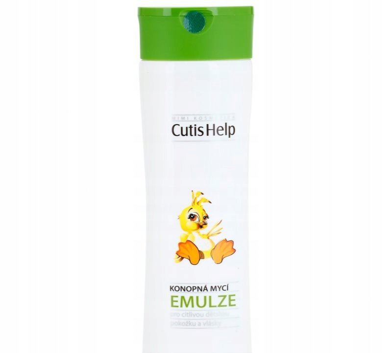 CutisHelp Mimi konopna emulsja myjąca dla dzieci od urodzenia 200 ml