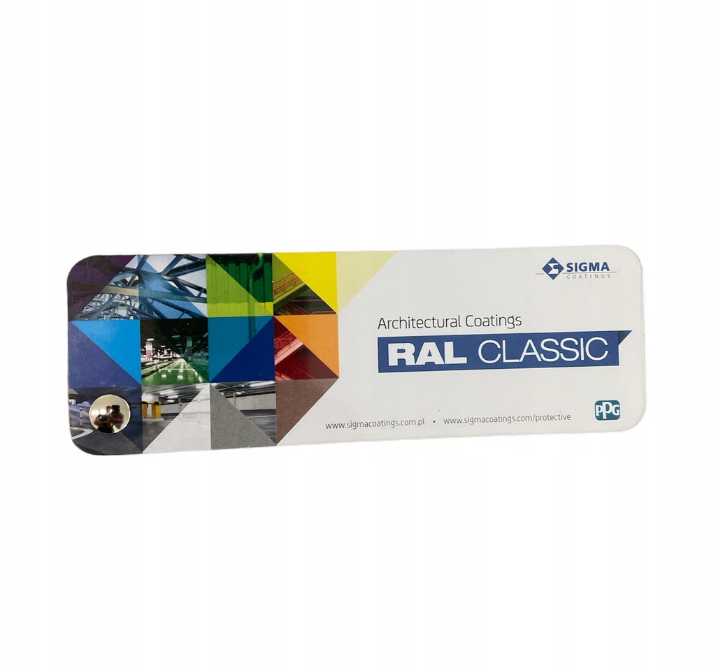 Wzornik paleta kolorów RAL CLASSIC 213 kolorów