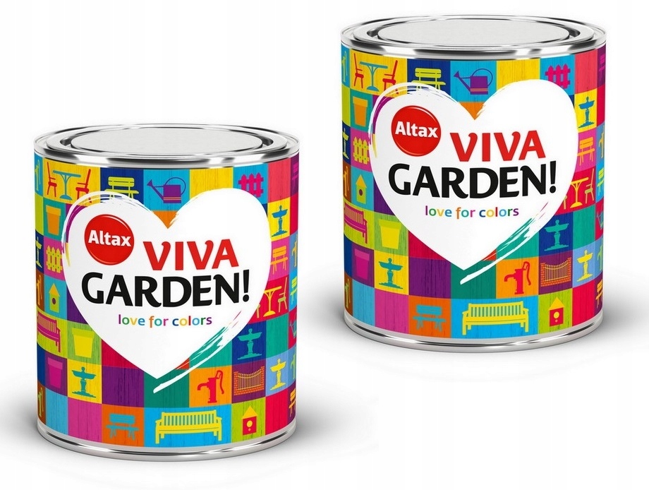 ALTAX VIVA GARDEN 1,5L ( 2 x 0,75L ) - KOLORY !!!