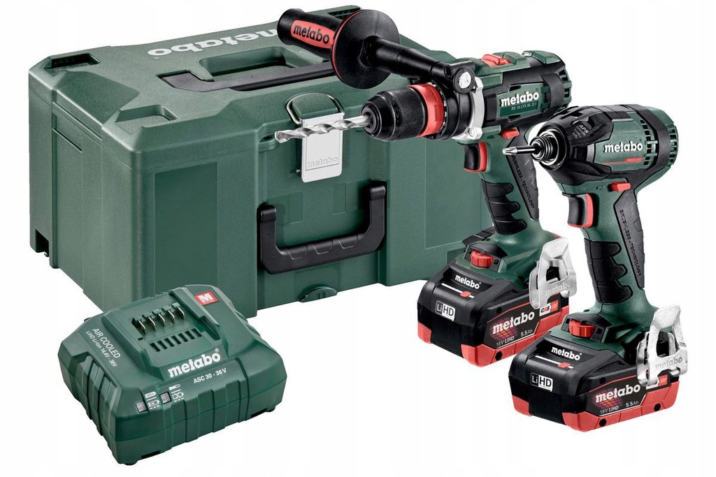 METABO BS 18 LTX BL + SSD 18 LTX 200 BL wkrętarka