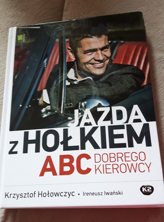 Książka Krzysztof HOŁOWCZYC, ABC kierowcy,autograf