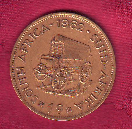 1962 SOUTH AFRICA 1 c